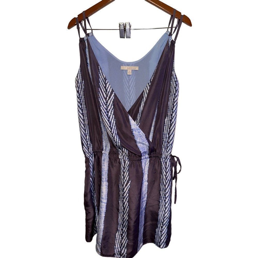Banana Republic Heritage 100% Silk Spaghetti Strap Dress Size Medium